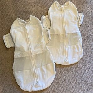 Snoo sleepsacks S and M good condition
